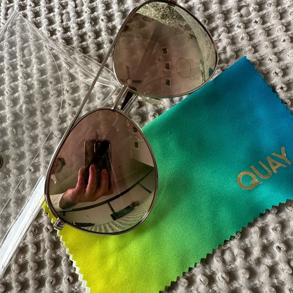 Quay aviator sunglasses